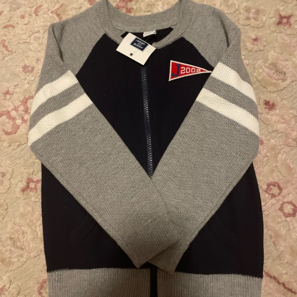Janie and Jack boys zip up